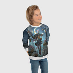 Свитшот детский Tamiyo, цвет: 3D-белый — фото 2