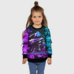 Свитшот детский VALORANT OMEN, цвет: 3D-черный — фото 2