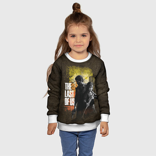 Детский свитшот The last of us / 3D-Белый – фото 4