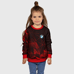 Свитшот детский BMW, цвет: 3D-красный — фото 2