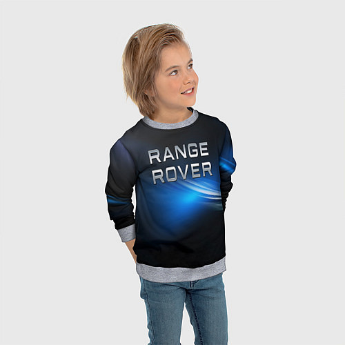 Детский свитшот Renge rover / 3D-Меланж – фото 3