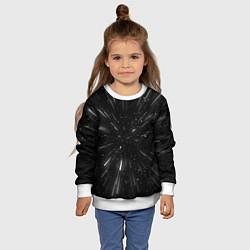 Свитшот детский 3D, Космос, цвет: 3D-белый — фото 2