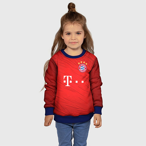 Детский свитшот BAYERN MUNCHEN / 3D-Синий – фото 4