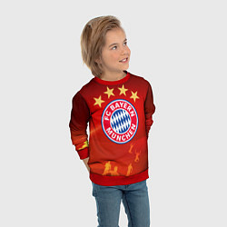 Свитшот детский BAYERN MUNCHEN, цвет: 3D-красный — фото 2
