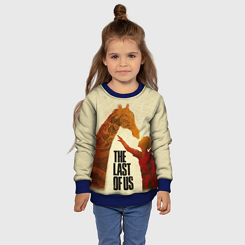 Детский свитшот The Last of Us 2 / 3D-Синий – фото 4