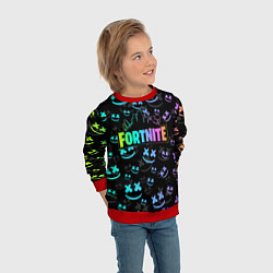 Свитшот детский FORTNITE MARSHMELLO, цвет: 3D-красный — фото 2