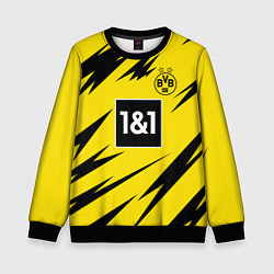 Свитшот детский HAALAND Borussia Dortmund, цвет: 3D-черный