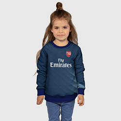 Свитшот детский ARSENAL, цвет: 3D-синий — фото 2