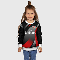 Свитшот детский ARSENAL UNIFORM, цвет: 3D-белый — фото 2