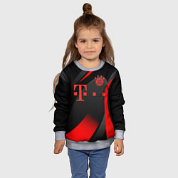 Свитшот детский FC Bayern Munchen, цвет: 3D-меланж — фото 2