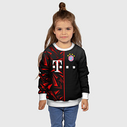 Свитшот детский FC Bayern Munchen Форма, цвет: 3D-белый — фото 2