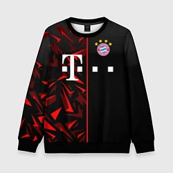 Свитшот детский FC Bayern Munchen Форма, цвет: 3D-черный