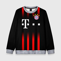 Свитшот детский FC Bayern Munchen, цвет: 3D-меланж