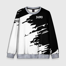 Свитшот детский Judo, цвет: 3D-меланж
