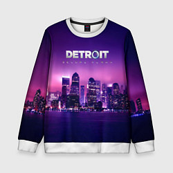 Свитшот детский Detroit Become Human S, цвет: 3D-белый