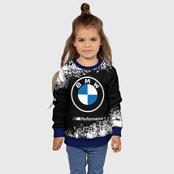 Свитшот детский BMW БМВ, цвет: 3D-синий — фото 2