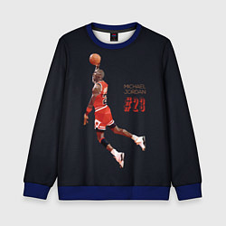 Свитшот детский MICHAEL JORDAN, цвет: 3D-синий