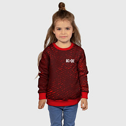 Свитшот детский AC DС, цвет: 3D-красный — фото 2