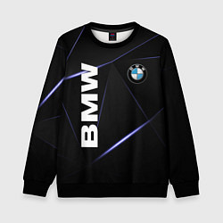 Свитшот детский BMW, цвет: 3D-черный