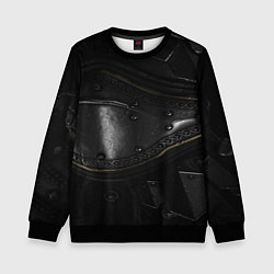 Свитшот детский MORTAL SHELL БРОНЯ, цвет: 3D-черный