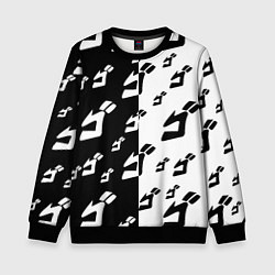 Свитшот детский JoJo Bizarre Adventure, цвет: 3D-черный