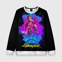 Детский свитшот Cyberpunk 2077