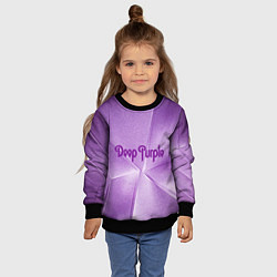 Свитшот детский Deep Purple, цвет: 3D-черный — фото 2