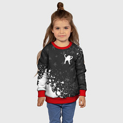 Свитшот детский ЪУЪ СЪУКА, цвет: 3D-красный — фото 2