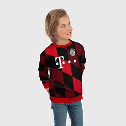 Свитшот детский ФК Бавария Мюнхен, цвет: 3D-красный — фото 2