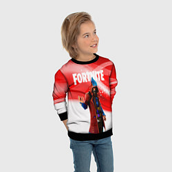 Свитшот детский FORTNITE, цвет: 3D-черный — фото 2