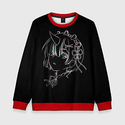 Свитшот детский Re:Zero, цвет: 3D-красный