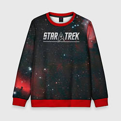 Детский свитшот Startrek iron logo and space