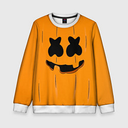 Свитшот детский MARSHMELLO PUMPKIN, цвет: 3D-белый