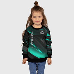 Свитшот детский Lexus, цвет: 3D-черный — фото 2