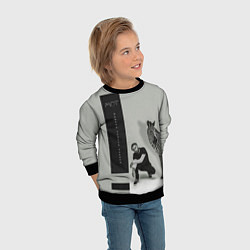 Свитшот детский МОТ, цвет: 3D-черный — фото 2