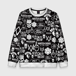 Свитшот детский WATCH DOGS LEGION, цвет: 3D-белый