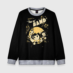 Свитшот детский Bendy And The Ink Machine, цвет: 3D-меланж