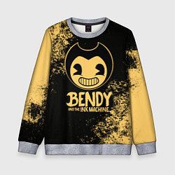 Свитшот детский Bendy And The Ink Machine, цвет: 3D-меланж