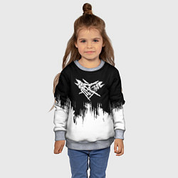 Свитшот детский Velial Squad, цвет: 3D-меланж — фото 2