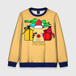 Детский свитшот New Year Pikachu