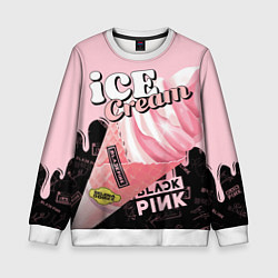 Детский свитшот BLACKPINK ICE CREAM