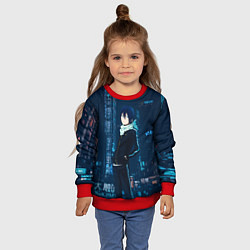 Свитшот детский Ято, цвет: 3D-красный — фото 2