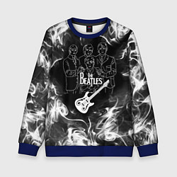 Свитшот детский The Beatles, цвет: 3D-синий