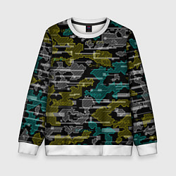 Детский свитшот Futuristic Camo