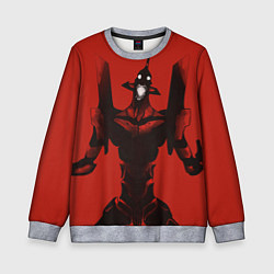 Свитшот детский Евангилион, цвет: 3D-меланж