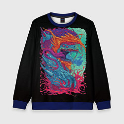 Детский свитшот Hyper beast art