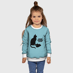 Свитшот детский Суету навести охота, цвет: 3D-белый — фото 2