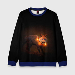 Свитшот детский Dark fox, цвет: 3D-синий