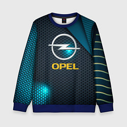 Свитшот детский OPEL ОПЕЛЬ, цвет: 3D-синий