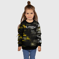 Свитшот детский MILITECH камуфляж Cyberpunk 2077, цвет: 3D-черный — фото 2